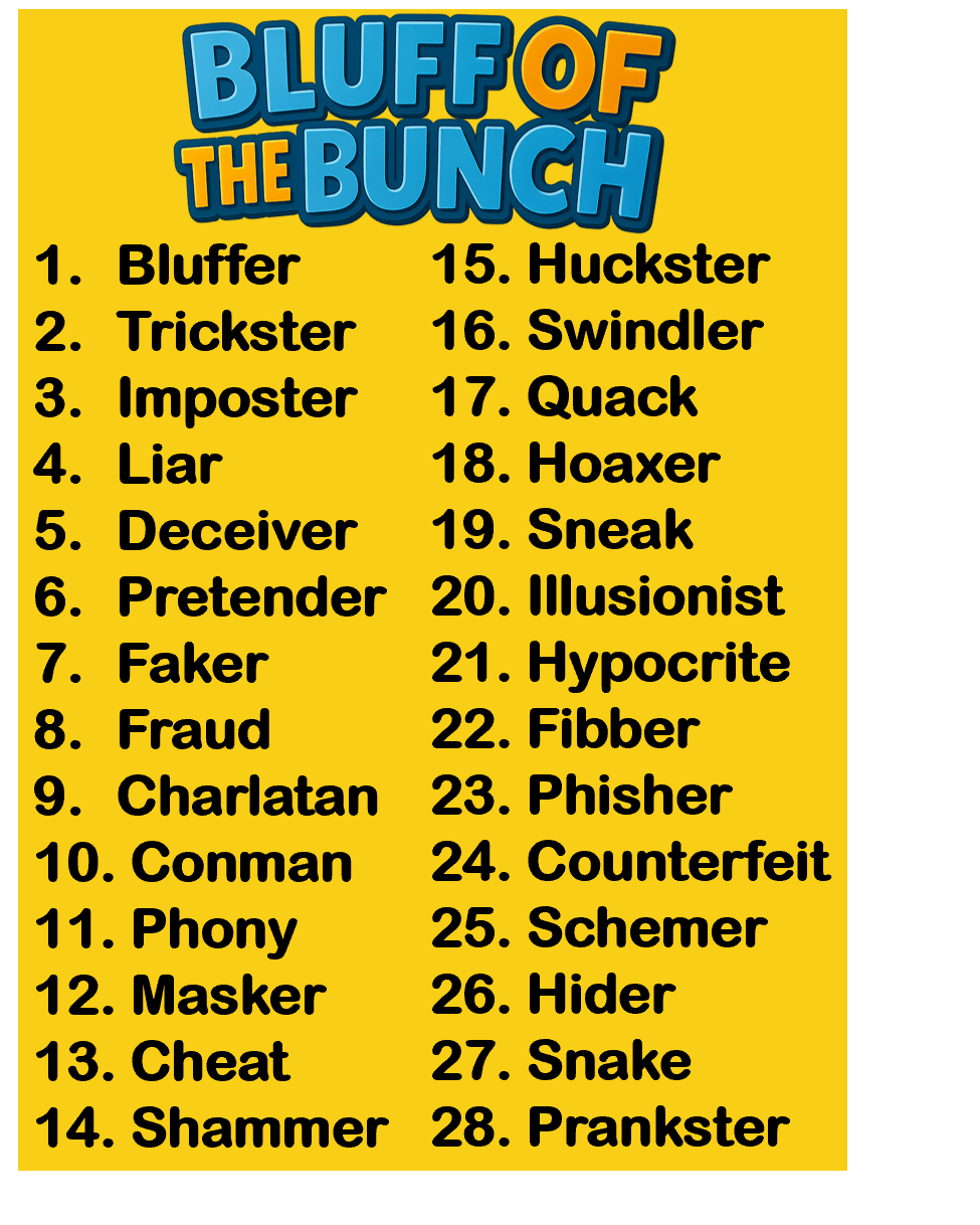 Bluff of the Bunch™ – Can You Bluff Your Way to Victory?