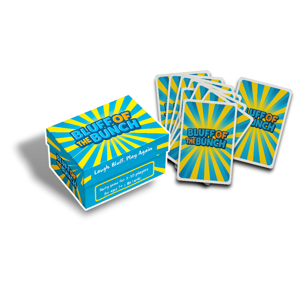 Bluff of the Bunch™ – up to 10 players - Can You Bluff Your Way to Victory?