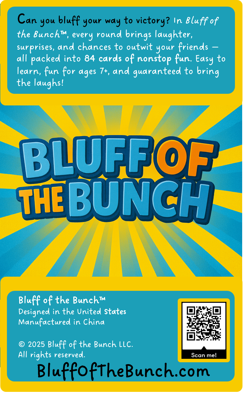 Bluff of the Bunch™ – Can You Bluff Your Way to Victory?